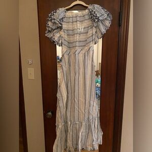 Gul hurgel Chic Striped Dress